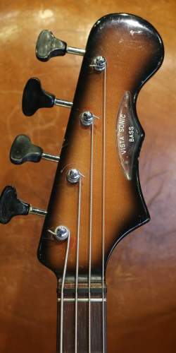Burns Vista Sonic Bass Sunburst de 1962