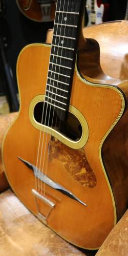 Guitare Jazz Manouche Grande Bouche Louis Patenotte des 1950's