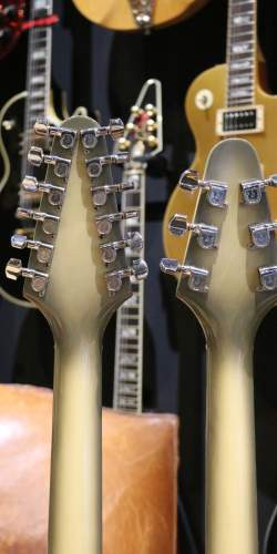 Jacobacci Flying V Double Manche Silverburst de 1981