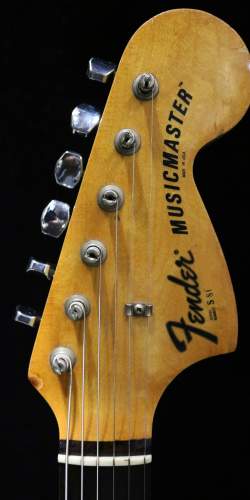 Fender Musicmaster Black de 1978