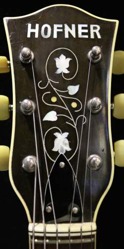 Hofner 4574 Very Thin Tobacco Burst de 1964