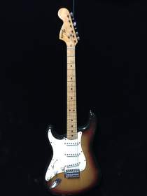 Fender Stratocaster Gaucher Sunburst de 1973