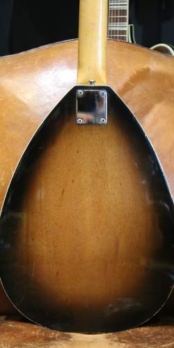 Vox Mark XII "Teardrop" 12-String Thinline 2-Tone Sunburst Flame Top Made in Italy des 1960's