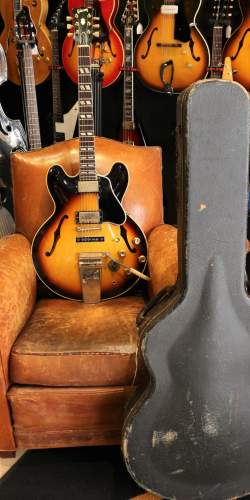 Gibson ES-345 TD Sunburst Maestro Tremolo de 1963