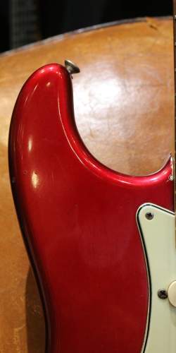 Fender Stratocaster Série L Candy Apple Red de 1964