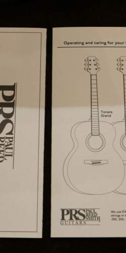 PRS Private Stock Collection  #033 Tonare Grand Acoustic de 2011