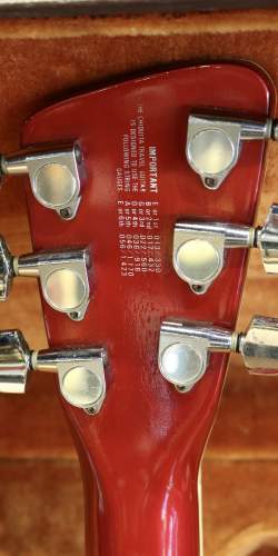 Hondo Chiquita Candy Apple Red + HardCase & Amp des 1980's