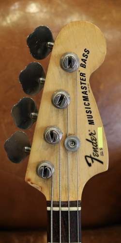 Fender Musicmaster Bass Olympic White de 1978