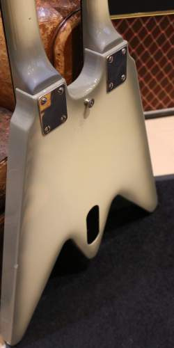 Jacobacci Flying V Double Manche Silverburst de 1981