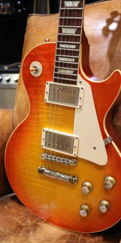 Gibson Les Paul Custom Shop 1960 VOS Joe Walsh Signature Tangerine Burst de 2013