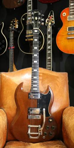 Gibson SG Standard Walnut de 1974 avec Bigsby d'origine