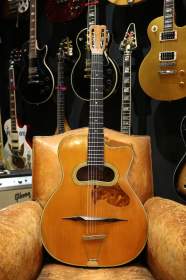 Guitare Jazz Manouche Grande Bouche Louis Patenotte des 1950's