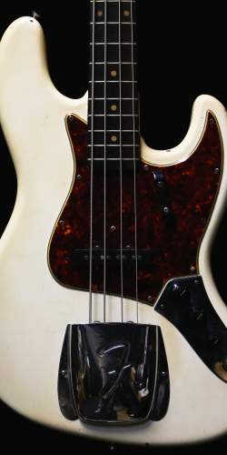 Fender Jazz Bass Custom Color Olympic White de 1961