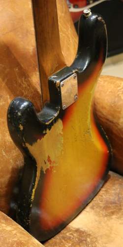 Fender PJ Precision Jazz Bass Sunburst de 1965