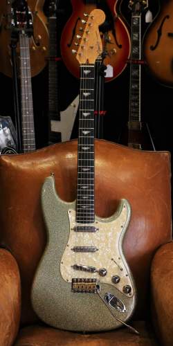 Fender 7 of 25 Custom Shop Deco Jay Black 1996 Rare Sparkle