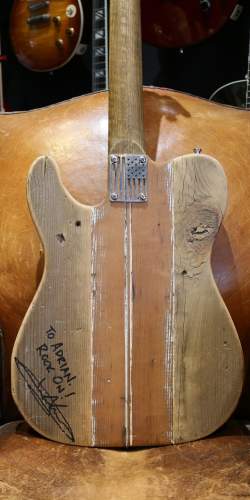 Justin Johnson Telecaster Jim Beam Whiskey Barrel Guitar Tank 224