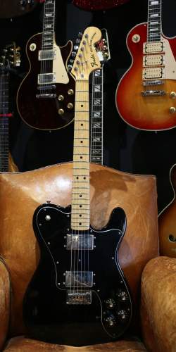 Fender Telecaster Deluxe Noire de 1974