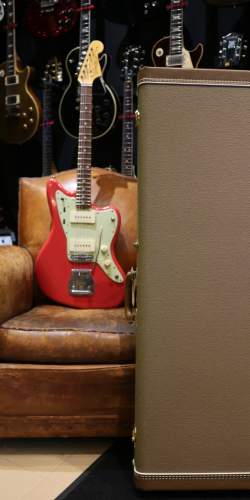 Fender Jazzmaster Custom Shop '62 Reissue Relic Fiesta Red de 2012