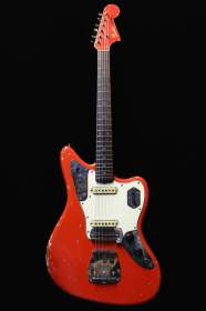 Fender Jaguar Fiesta Red Matching Headstock de 1964