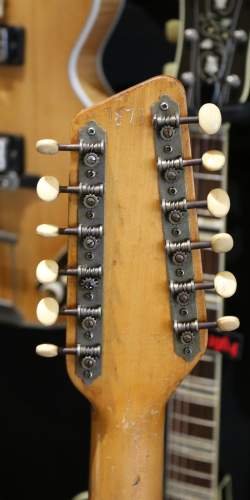 Vox Mark XII "Teardrop" 12-String Thinline 2-Tone Sunburst Flame Top Made in Italy des 1960's