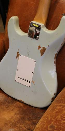 Fender Stratocaster Sonic Blue "L Serie" de 1963