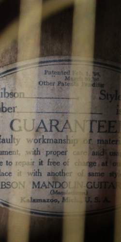 Gibson L-3 Cherry Sunburst de 1920