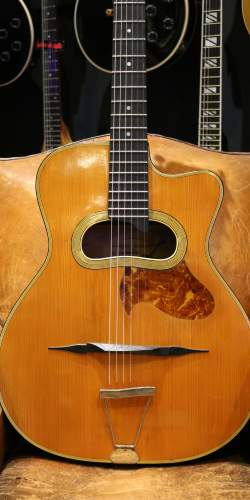 Guitare Jazz Manouche Grande Bouche Louis Patenotte des 1950's