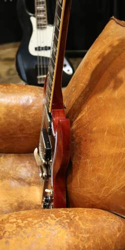 Gibson 64’ SG Standard  Custom Shop Murphy Lab With Maestro Vibrola Cherry Red Aged de 2022