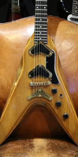 Gibson Flying V2 Naturelle de 1981
