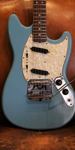 Fender Mustang Daphne Blue de 1967