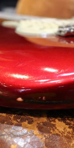 Fender Stratocaster Série L Candy Apple Red de 1964