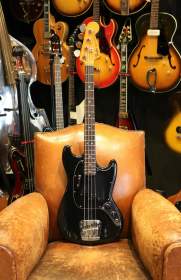 Fender Mustang Bass Black de 1977