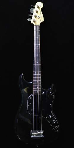 Fender Musicmaster Bass Black de 1978