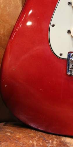 Fender Stratocaster Série L Candy Apple Red de 1964