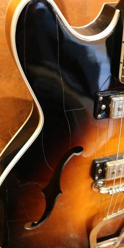 Hagstrom Viking Sunburst de 1966