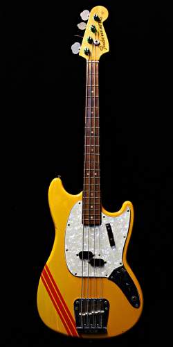 Fender Mustang Bass Yellow Competition de 1972