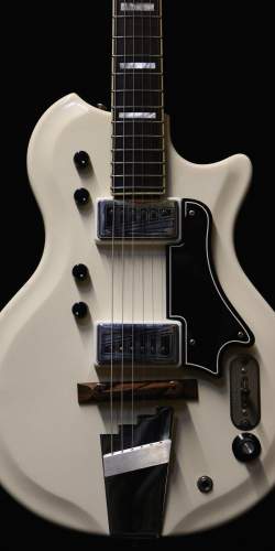 Supro Dual Tone Ermine White de 1964