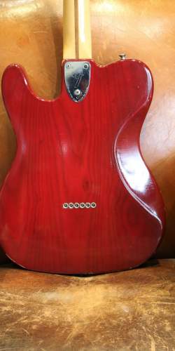 Fender Telecaster Deluxe Translucide Red de 1978
