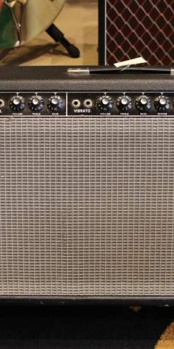 Fender Deluxe Reverb "Blackface" No Logo de 1964