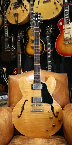 Gibson ES-335 Dot Figured Antique Natural de 1997