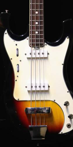 Eko Kadett Bass Sunburst de 1960's