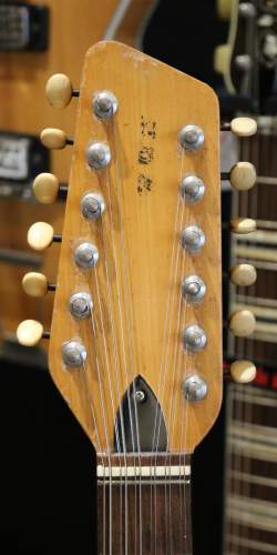 Vox Mark XII "Teardrop" 12-String Thinline 2-Tone Sunburst Flame Top Made in Italy des 1960's