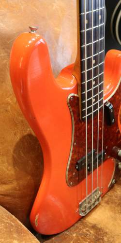 Fender Precision Bass Fiesta Red (Refin) de 1962
