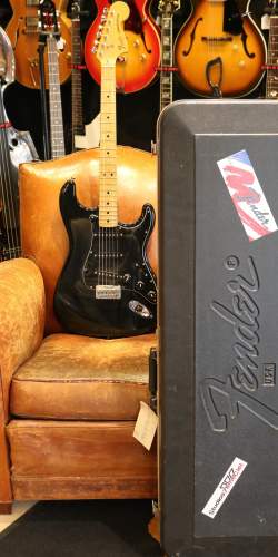 Fender Stratocaster Black Hardtail de 1979-81