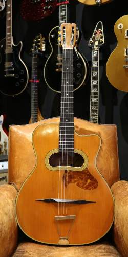 Guitare Jazz Manouche Grande Bouche Louis Patenotte des 1950's