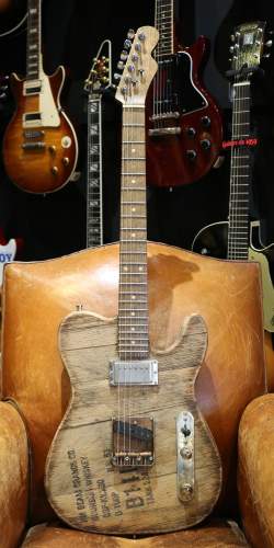 Justin Johnson Telecaster Jim Beam Whiskey Barrel Guitar Tank 224