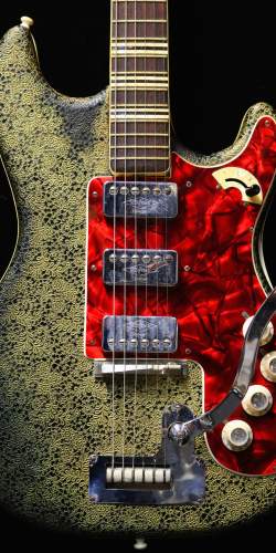 Höfner Super Solid 3 Gold Flower Vinyl de 1963