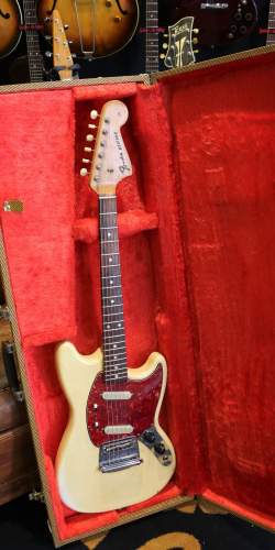 Fender Mustang Série L de 1964 Olympic White