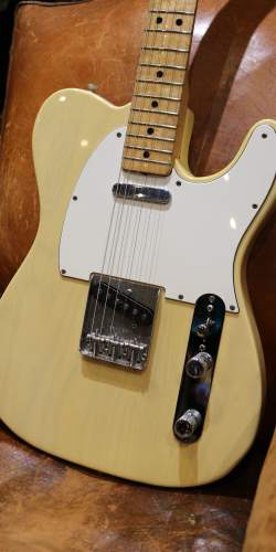 Fender Telecaster Transparent Blonde / White de 1973