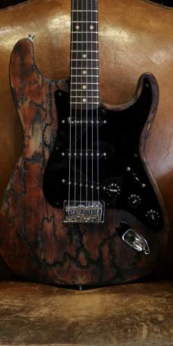 Proto Stratocaster Fractal Burned Body 2020